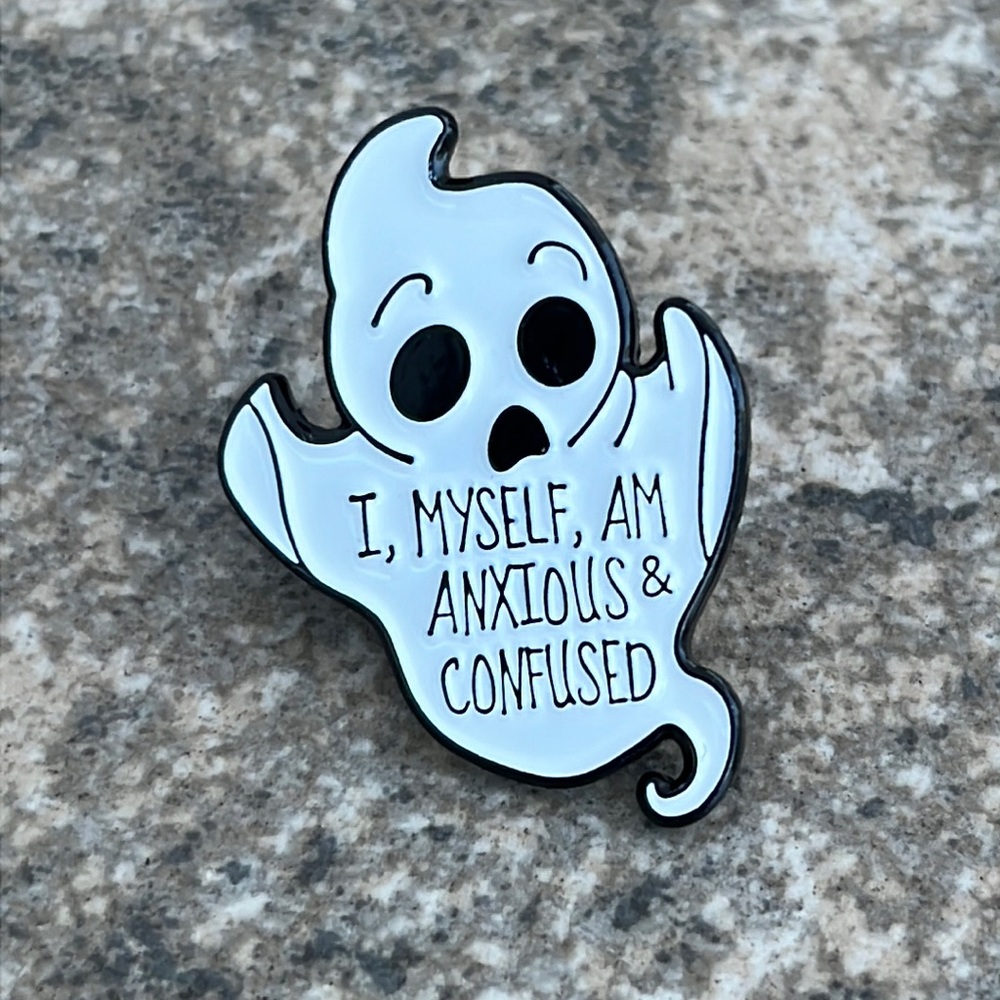 Funny Ghost‎ Halloween Brooch lapel pin backpack pin hat pin